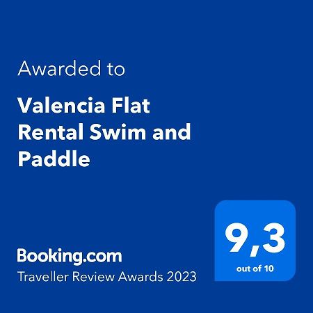 Valencia Flat Rental Swim And Paddle Экстерьер фото